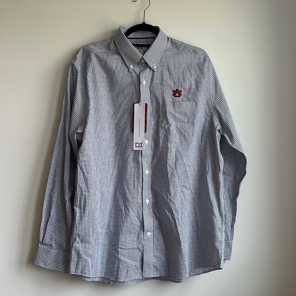 Cutter & Buck Other - NWT Men’s Cutter & Buck Auburn University Button Down